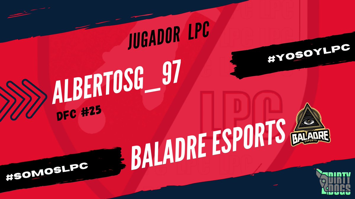 ALBERTOSG_97's tweet photo. Se acerca la temporada vamos @BaladreEsports 💪 #yosoylpc https://t.co/7thLSC3Yaj