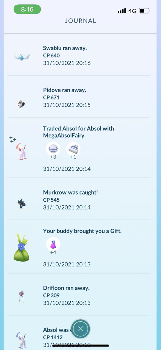 LauraaaFairy's tweet photo. ✨💯 O M G ! ! ! 💯✨
It happened!!! 
I finally have my shundo!!!!!! And a lucky one just to top it off. From my special partner in crime 🤩🤩 
Literally shaking right now 🤣😅 #pokemongo #pokemon #absol #shundo #shlundo https://t.co/3yE8QISOHR