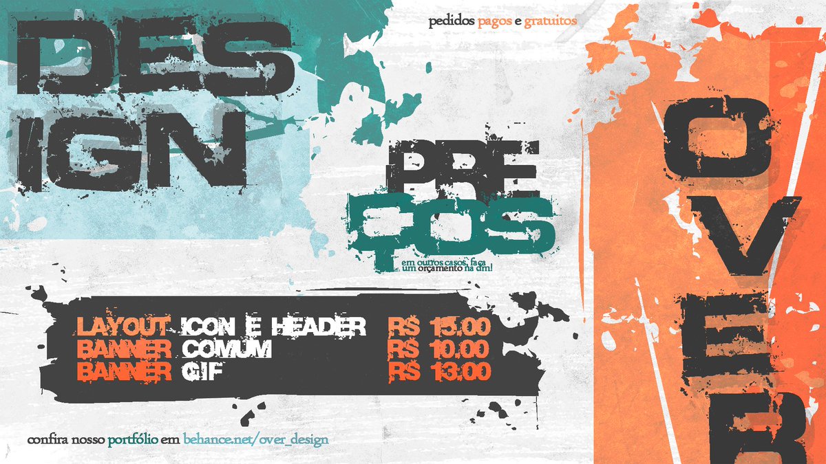 Boas vindas a Over Design! 🤍
Confira nosso portfólio em: behance.net/over_design