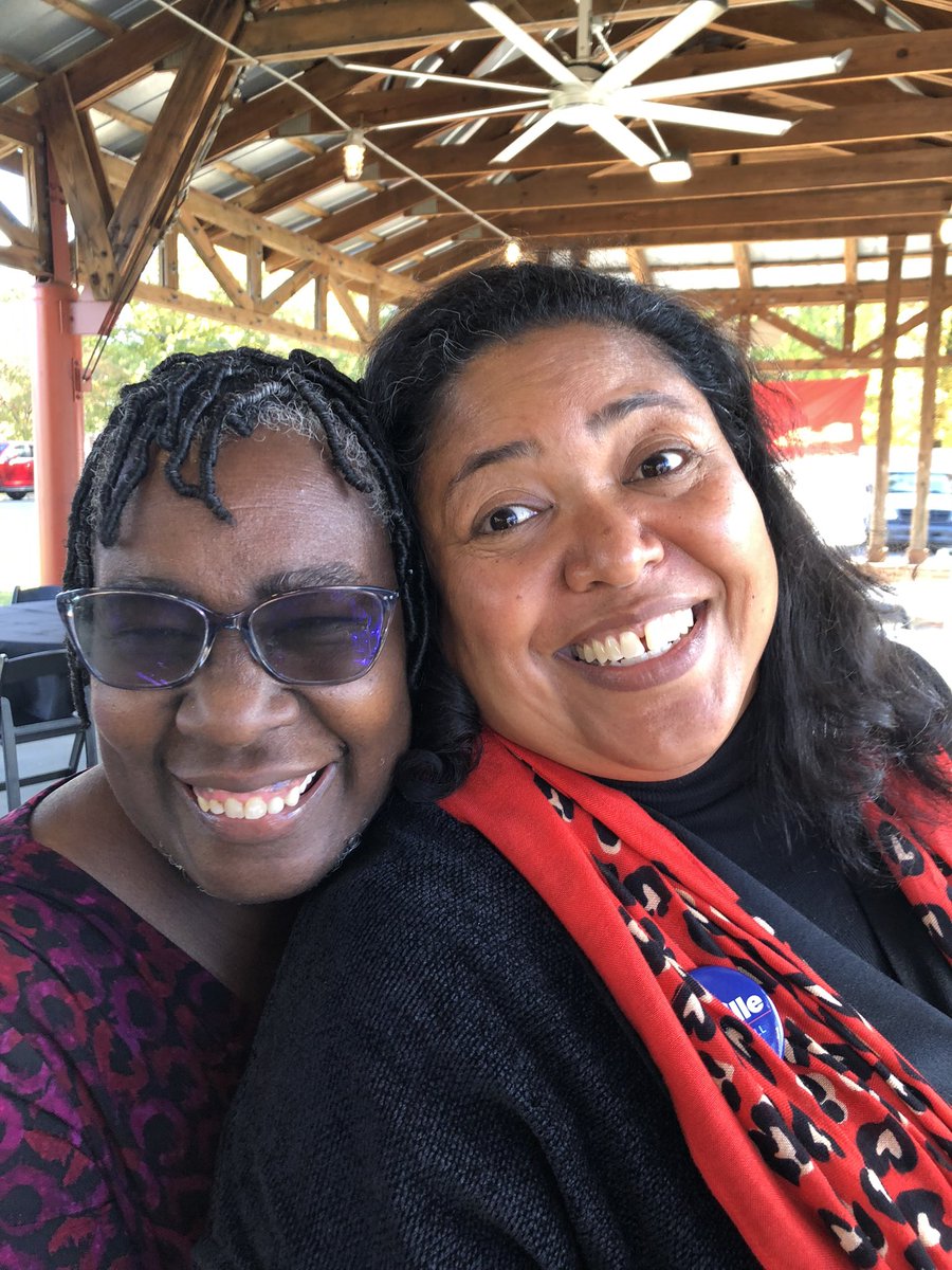 Look who I got to see today 🥳! The Honorable Judge <a href="/Broun1961/">Joal H Broun-🎩🎩🎩</a> &amp; <a href="/VoteCamille4CH/">Camille Berry</a>