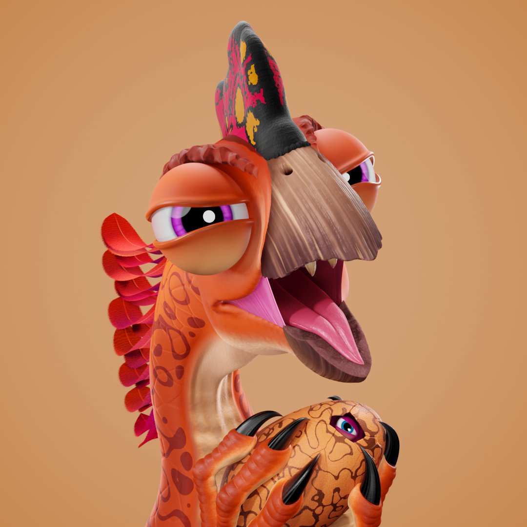 Happy Halloween #NFTCommunity!🎃 Accepting offers of 0.03Ξ on Oviraptor #289 for the next 24h who is busy doing his best impersonation of a scary pumpkin carving.🎃🐣🦖 #nftart #NFTCommunity #Halloween #NFTcollectibles #nftcollector opensea.io/assets/0x495f9…