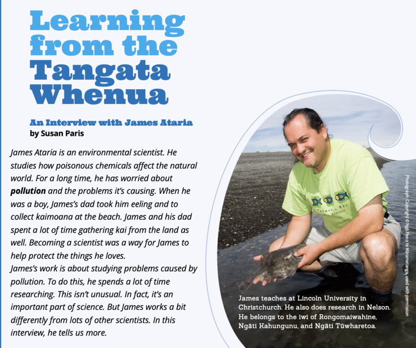 NZScienceLearn's tweet photo. We've another article summary online from the excellent CONNECTED JOURNAL. It's a beaut for those of you looking for more mātauranga Māori & science content for your classroom!
https://t.co/wSq3ZiZEve #LiteracyThroughScience #Kaimoana
#STEMeducation #mātaurangaMāori @NgaPaeotM https://t.co/EX0hXuuJls