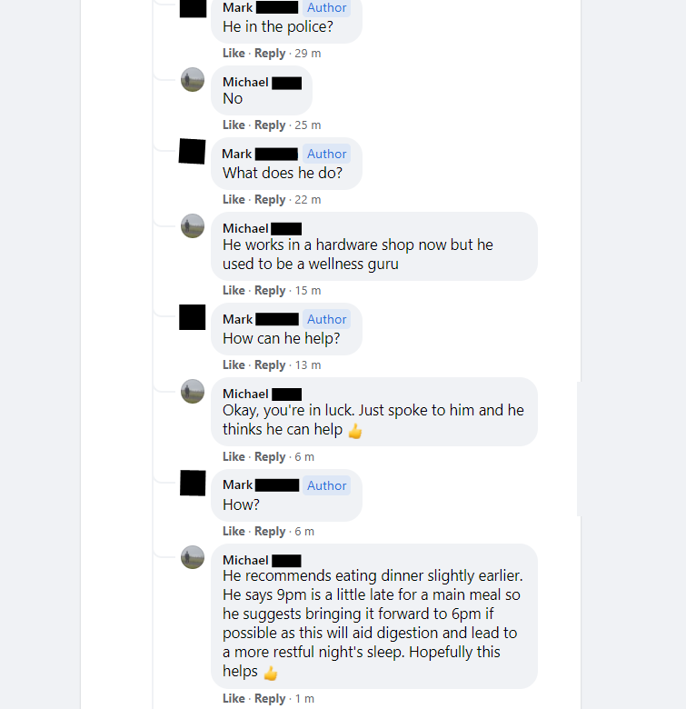 Joined this residents group last week and I'm already being helpful 👍
