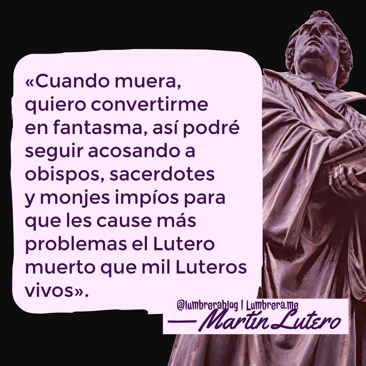 lumbrerablog's tweet photo. La Palabra De Dios lo hizo todo…
#reformaprotestante #reforma504 #lumbrerablogmemories https://t.co/wyRRTGnvLD