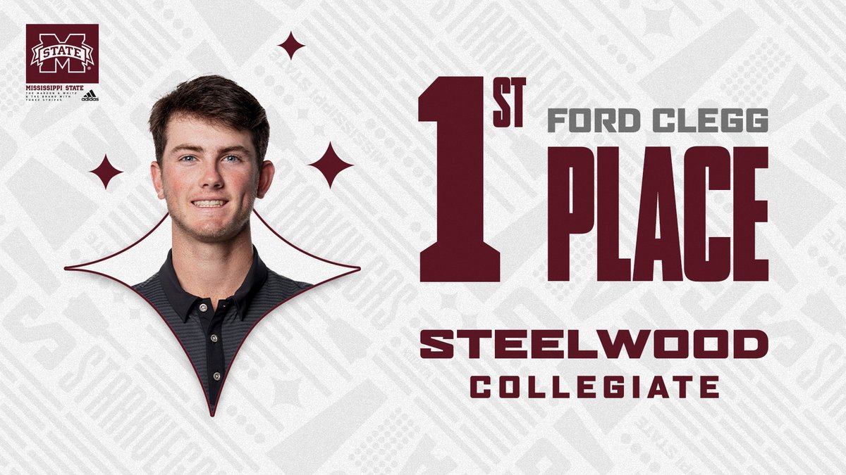 HailStateMG's tweet photo. Senior Bulldog @fordclegg takes home the Individual Title of the Steelwood Collegiate for the second year in a row! 🏆

Clegg shot 11-under par while carding 18 birdies for the tournament!

#HailState🐶 https://t.co/sc9Ek1J8MQ