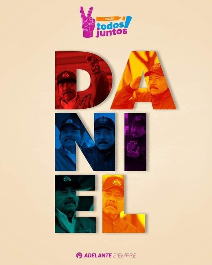 Este 7 de Noviembre  en la casilla  2❤🖤 todos Juntos #UnidadParaLaProsperidad vamos por más victorias de  amor 💘 y paz con Daniel el Frente #AdelanteSiempre