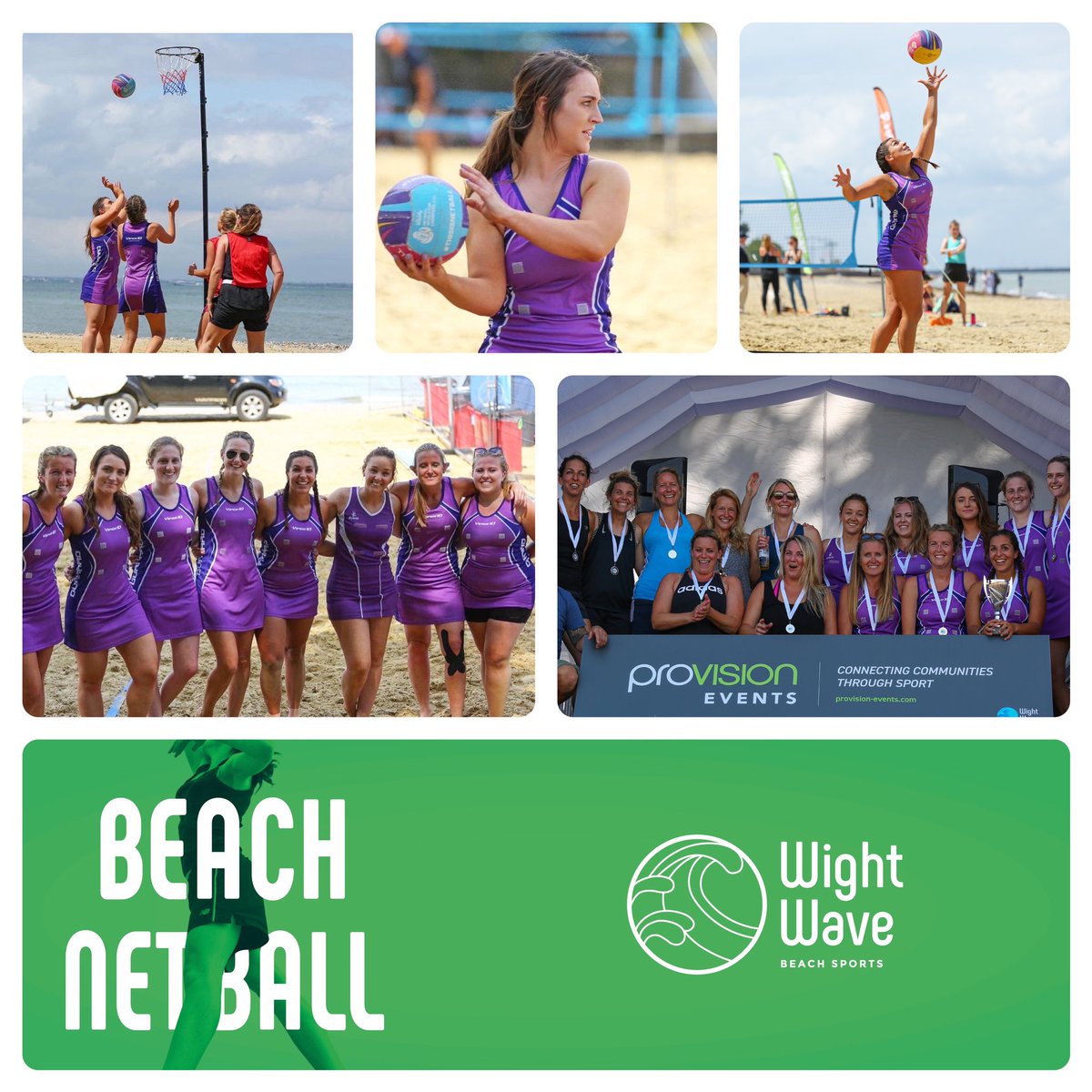 EliteBeachSport's tweet photo. Our 2022 Beach Netball 🏐 Dates are now out May 28th for our Beach Netball Championships 🏆 at Appley Beach Ryde, Isle of Wight #WightWave #BeachNetball #IOW #BeachSports #BeachFest #Netball  #IsleOfWight #Ryde #Sport @RydeTownCouncil https://t.co/YO1CLhhWfS