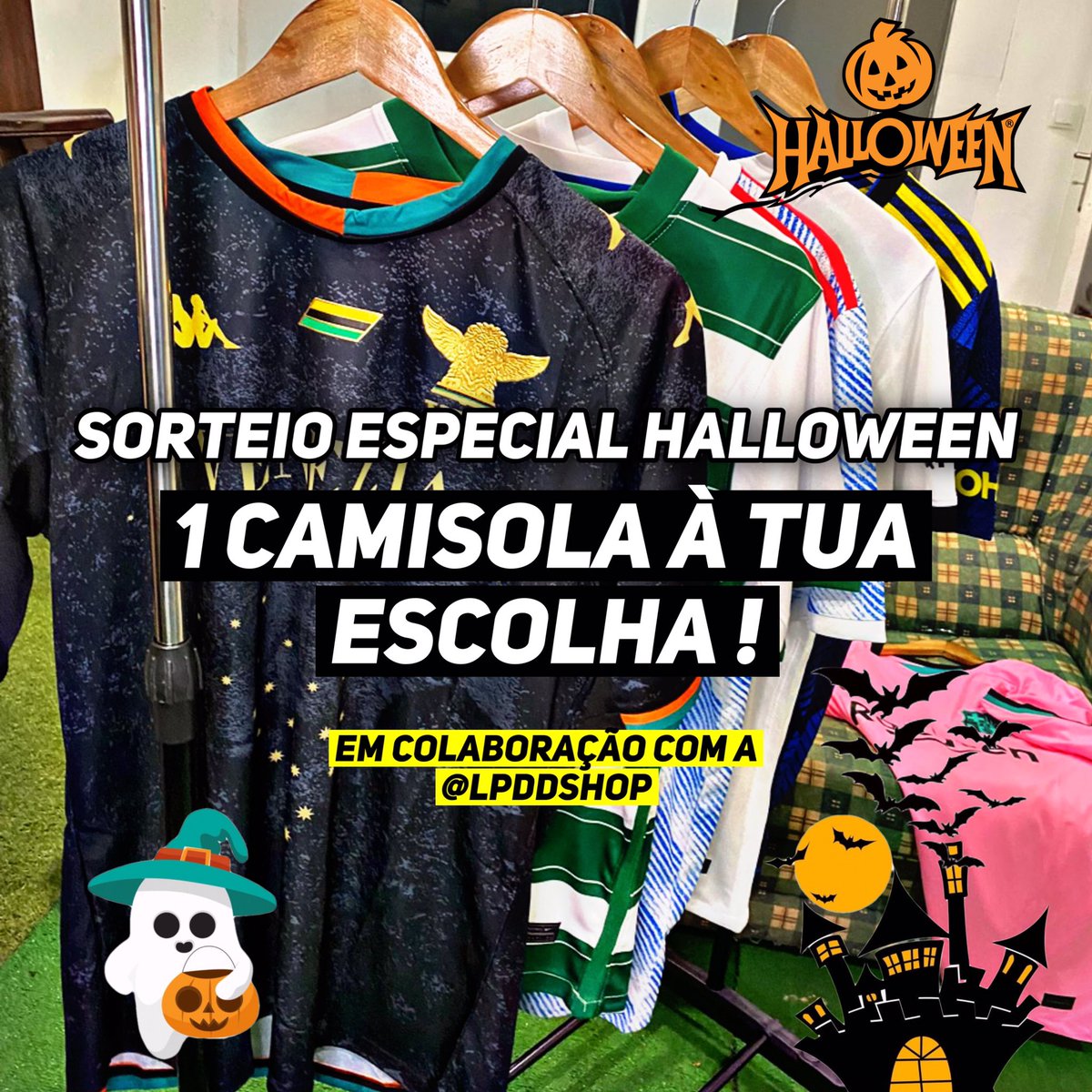 ligaptdadepre_'s tweet photo. SORTEIO ESPECIAL DE 1 CAMISOLA NESTE HALLOWEEN! 

Só tens de seguir as seguintes regras: 

- seguir a @ligaptdadepre_ 
- dar fav no tweet
- identificar 2 amigos nos comentários 

O sorteio acaba dia 2 às 23h59 ! 

Boa sorte a todos 🍀 https://t.co/ot54oZb4JQ