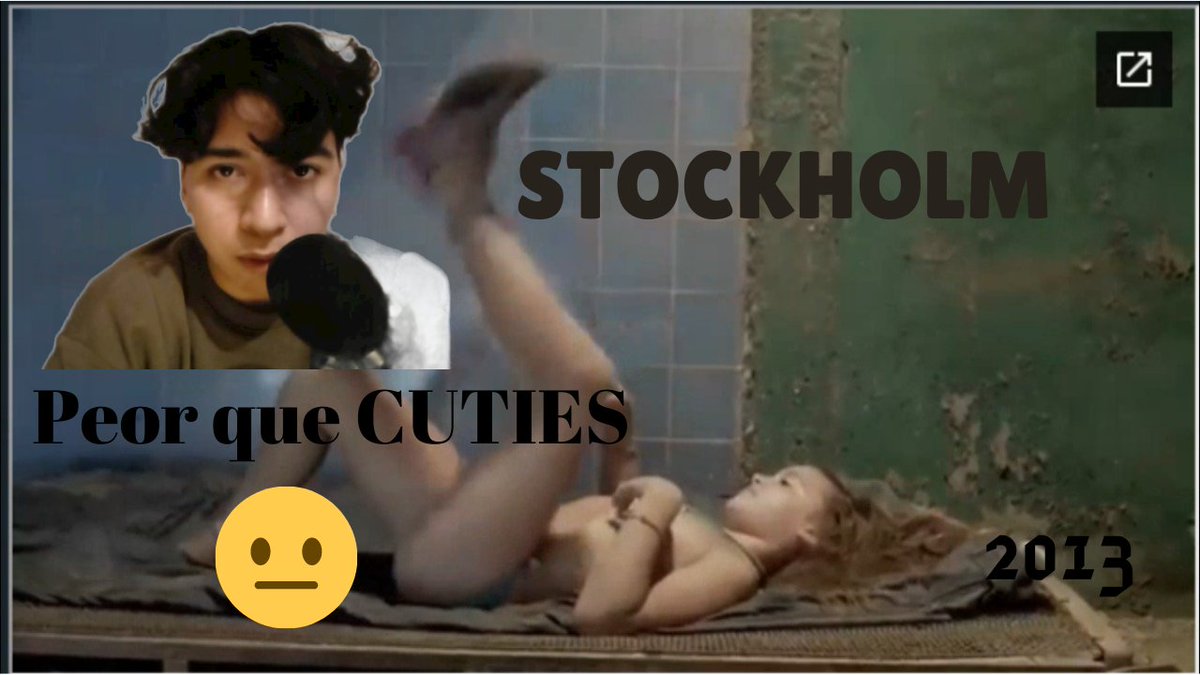 SoyDanPosted's tweet photo. divagando por internet me encontré con el filme español independiente llamado "Stockholm", una película que sobrepasa con creces a CUTIES con escenas donde se sexualiza a una niña de 9 años 
Hice una reseña dando mi opinión de la la película,  https://t.co/LSVJzXCSZF https://t.co/UjbRC4SRgG