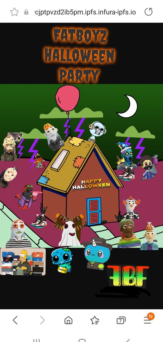 Fatboyyzz1's tweet photo. Happy Halloween everyone my nft are having a spooky party tonight at my Ada house  👻 👽 😱  🎃  🧙‍♀️ 🧙‍♂️ 🍁 #ClayNation #YummiUniverse #Cypherkicks #zombiechains #mob #adagoats #babyalien #HappyHalloween #adajunkie #clayjunkie #cnftjunkie #October @The_ClayMates @YummiUniverse https://t.co/faVMyFYWRk