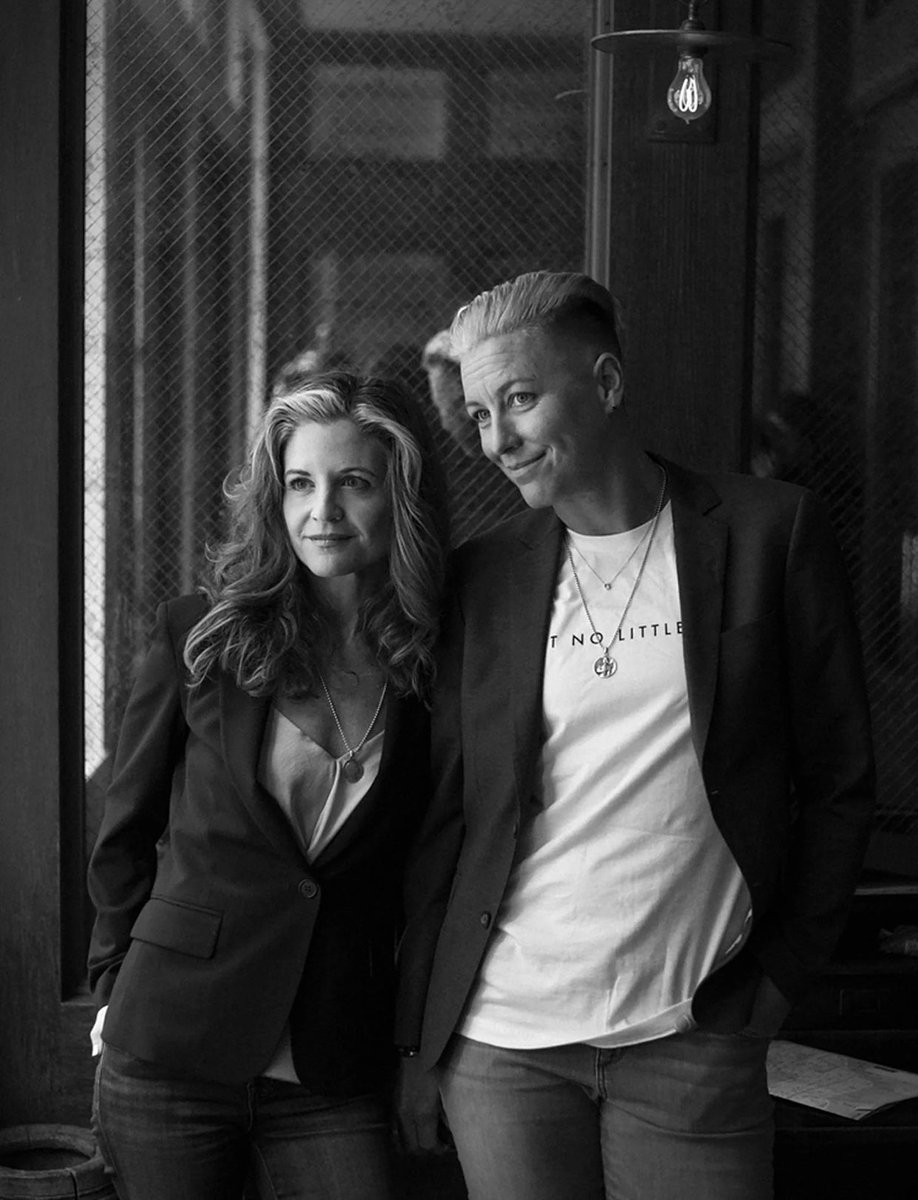 “Great leaders don’t want us to be like them—they inspire us to be more like ourselves.” - <a href="/AbbyWambach/">Abby Wambach</a> &amp; <a href="/GlennonDoyle/">Glennon Doyle</a> 

We love you,
J and L