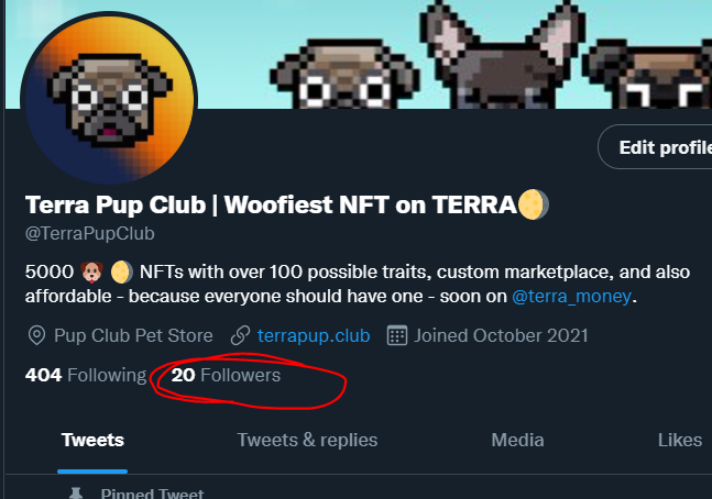 TerraPupClub's tweet photo. Happy for every single one of you!

#TerraLuna #TerraNFT #TerraLunaNFT #NFT #CT #TerraWinter #TerraPups #LUNAtics #Mint #NFTMint #TerraMint #RandomEarth https://t.co/3mbQc0AKaE