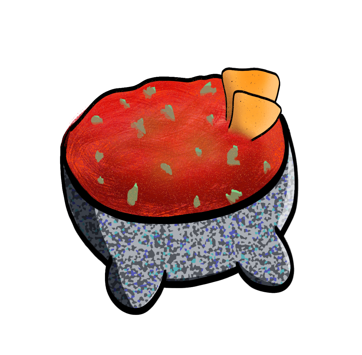 Sorry kids, we don't have candy, but we do have salsa bowls.