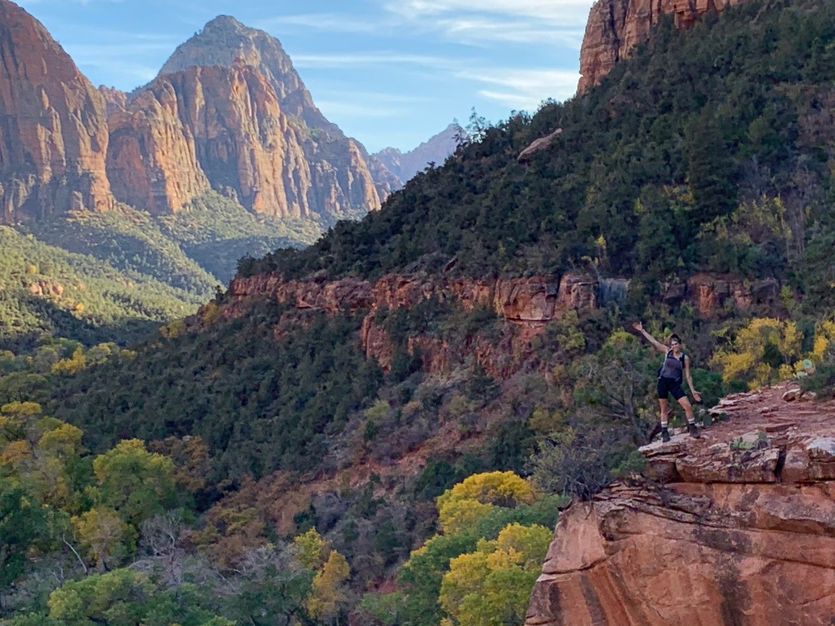 Teacher life—work hard and play harder. Utah weekend 🏔🥾⚡️ Angels Landing and Emerald Pools #TeacherLife #teambcsd <a href="/Team_BCSD/">Bakersfield City School District</a>