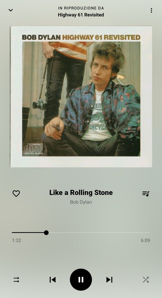 FMFranceschelli's tweet photo. #StaseraSuonaCosì con il brano che è padre fondatore del rock contemporaneo: Like a Rolling Stone di #BobDylan, da Highway 61 Revisited, 1965. A dispetto del detto secondo il quale "chiunque canta Dylan meglio di Dylan", vale la pena ascoltarlo nella sua versione originale. https://t.co/7VdaMAove2