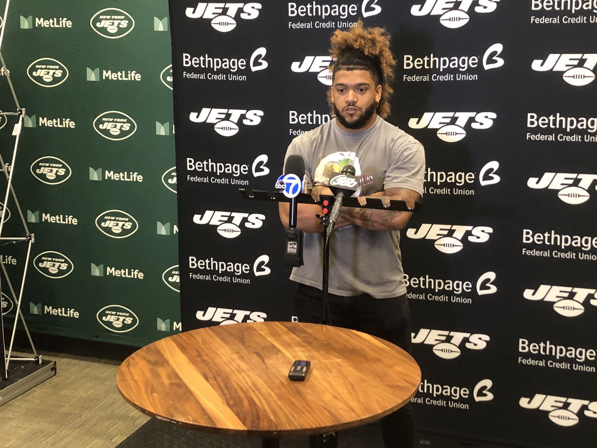 Ty Johnson: “Mike Effin White. He’s a savage. He’s a dog. He’s an animal.” #Jets