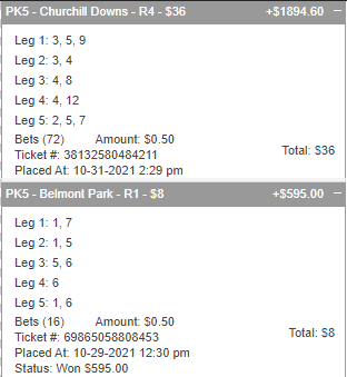 jayvis's tweet image. Pretty solid Halloween weekend at #BelmontPark and #ChurchillDowns 👻🎃