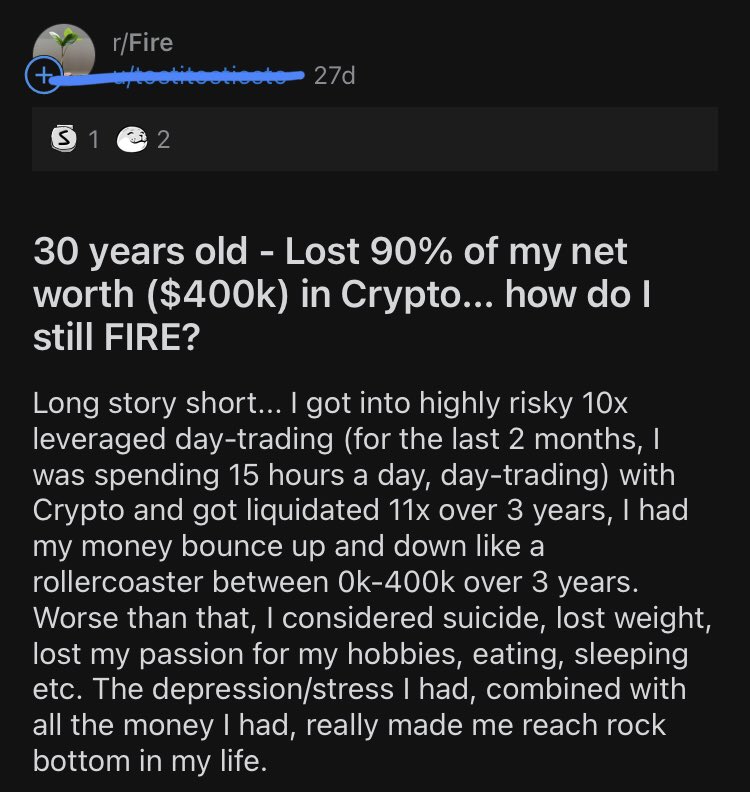 CoinersTakingLs's tweet photo. TW // Suicide.

This is why the suicide hotline is pinned on my page. https://t.co/88gZVhPvg3
