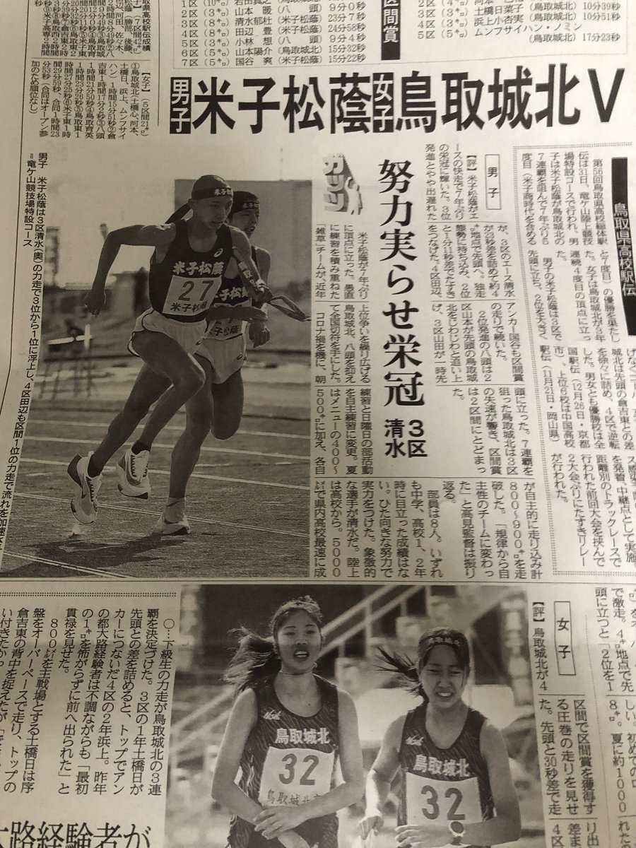 鳥取県高校駅伝 Hashtag On Twitter