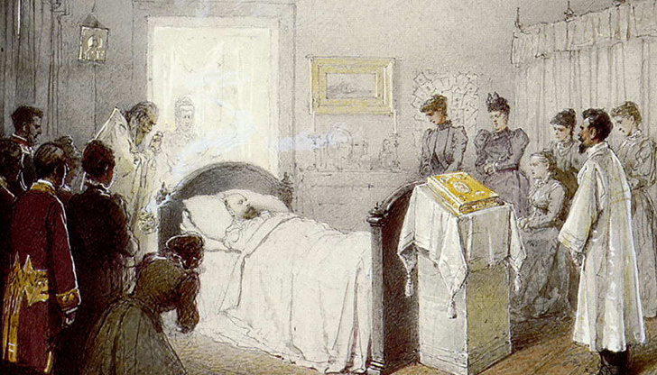 Портрет петра первого на смертном ложе. Оливер кромвель 7 класс. После его кончины. Оливер кромвель 7 класс. Смерть ивана грозного.
