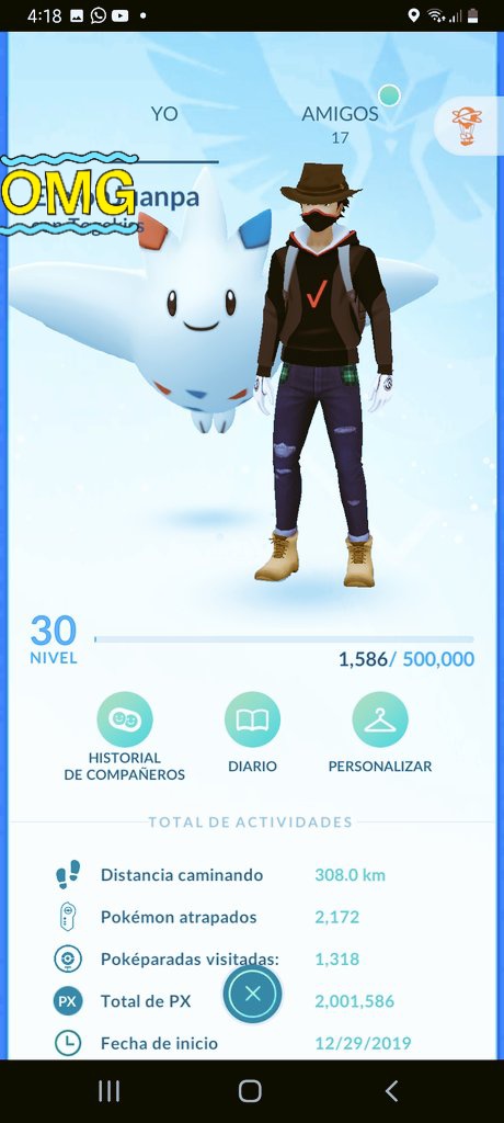 SinMiPermiso1's tweet photo. Llegué al nivel 30 bbes. https://t.co/gQCL2C5PGH