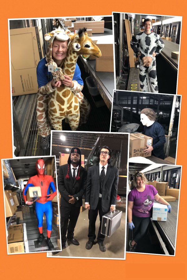 Allentown Preloaders showing their Halloween spirit.