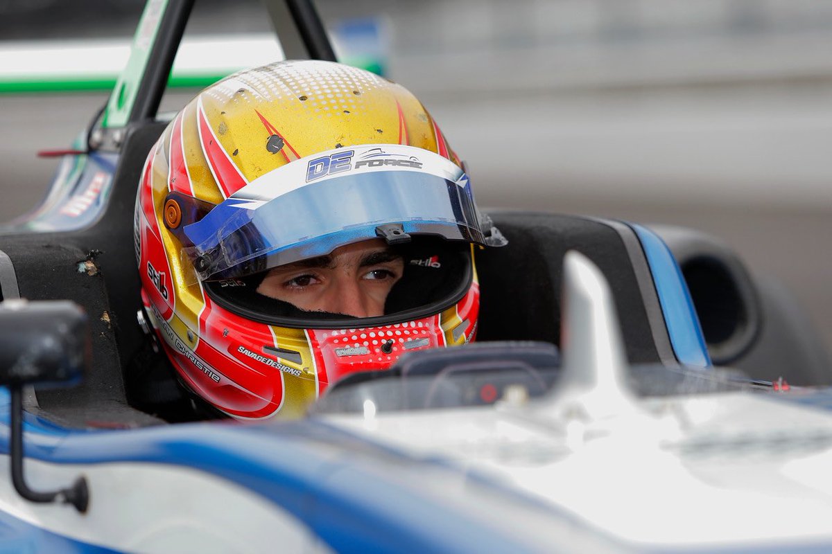 It felt great to return to Indy, this time with <a href="/DEForceRacing/">DEForce Racing</a>.  We had some really good moments.  Can’t wait to get back in the car.