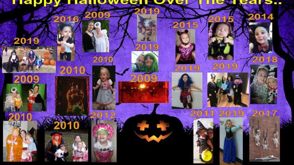 Happy Halloween over the years!