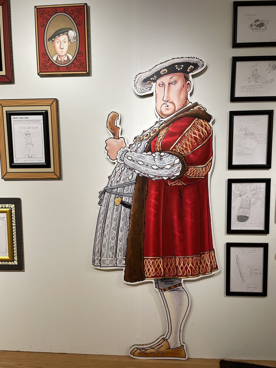 PaineNatasha's tweet photo. So pleased I managed to catch the incredible #exhibition at @SomersetMuseum The world of Martin Brown #illustrator of #HorribleHistories 🧡
#museum #museumgeek #museumlife #museumofsomerset #Somerset #taunton #history #illustration https://t.co/PTWNYpQYb1