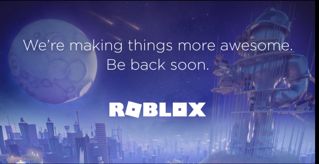 mazplaysyt's tweet photo. roblox still not working... https://t.co/Zv1W0Dzeu0