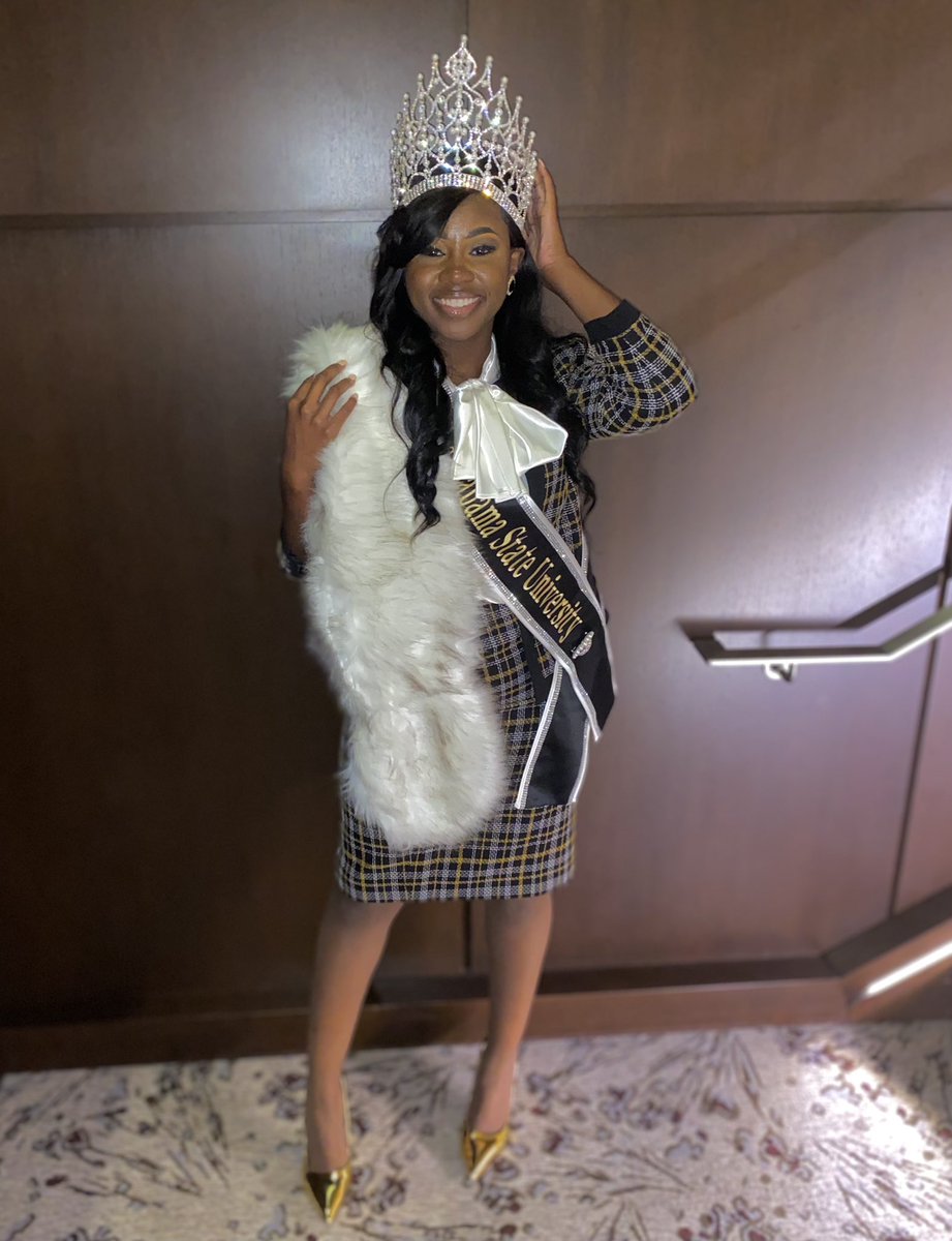 Kendra_Elysia's tweet photo. Just Handled Business👑🐝 #missasu #bamastate #MagicCityClassic https://t.co/8RMDbTidZz