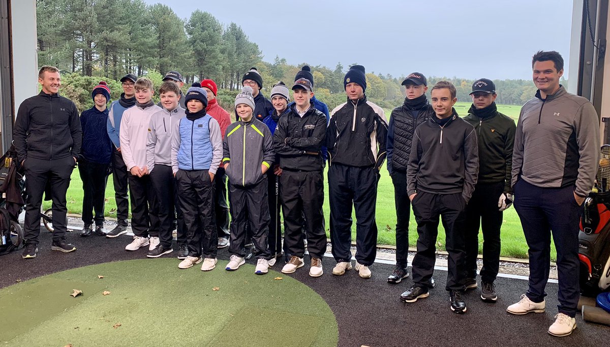 SpencerHGolf's tweet photo. Enjoyable 1st winter training session @archerfieldgolf with @LothiansGolf boys squad. Bonus for the boys seeing European Tour winner  @grantforrest93 and Scottish Amateur Champion @AngusCarrick 
All the best for the rest of the season GFo 👊🏼🏴󠁧󠁢󠁳󠁣󠁴󠁿 https://t.co/3PwBLfuGHW