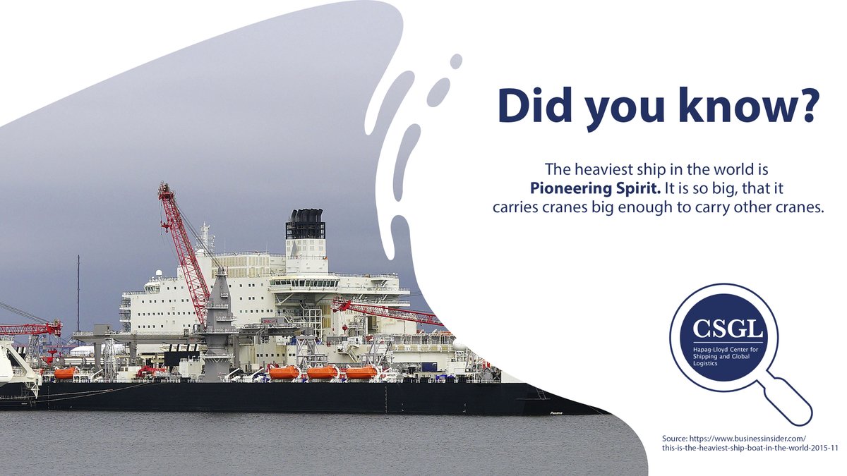 Center for Shipping and Global Logistics (@csglatklu) on Twitter photo 