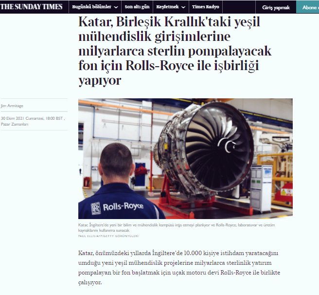 İngilizler bir yandan paralar Türkiye'ye gelmesin diye "bizdeki köpeklerine" Türkiye Kataristan oldu dedirtiyor;

diğer yandan en stratejik kuruluşlarına Katarlılara milyarlarca sterlin yatırtıyor çünkü "bizdeki ahmakları nasıl yayacağını" iyi biliyor.