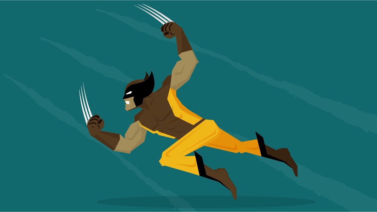 angryguppie's tweet photo. #wolverine #xmen #snikt #marvel #illustration #vectorart https://t.co/2X9nUzgGe3