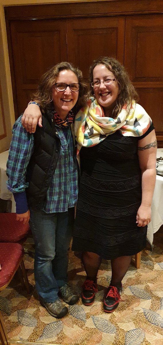 HeadRightOut's tweet photo. @WomanWalksWales gave a super talk in Kington this eve, despite an attempt by a caped man in an afro wig who tried to upstage her! Ursula shared profound moments from her walk across Europe, to a packed room. Can't wait for us chat again for the #HeadRightOut #podcast next week! https://t.co/wnoOJGAmZV