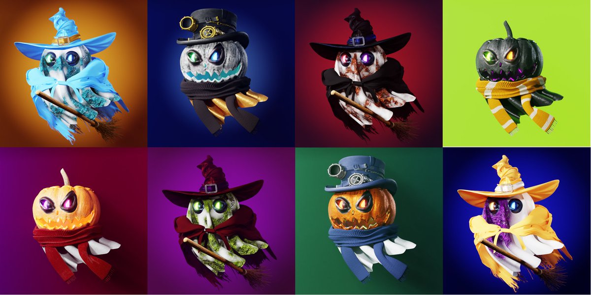 Let me introduce the new #cryptospirits serie :

🧙‍♀️ CreepySpirit 🎃

#NFTdrop #FTM 

pet.zoocoin.cash/token/communit…
pet.zoocoin.cash/token/communit…
pet.zoocoin.cash/token/communit…
pet.zoocoin.cash/token/communit… 🎉
pet.zoocoin.cash/token/communit…
pet.zoocoin.cash/token/communit…
pet.zoocoin.cash/token/communit…
pet.zoocoin.cash/token/communit…