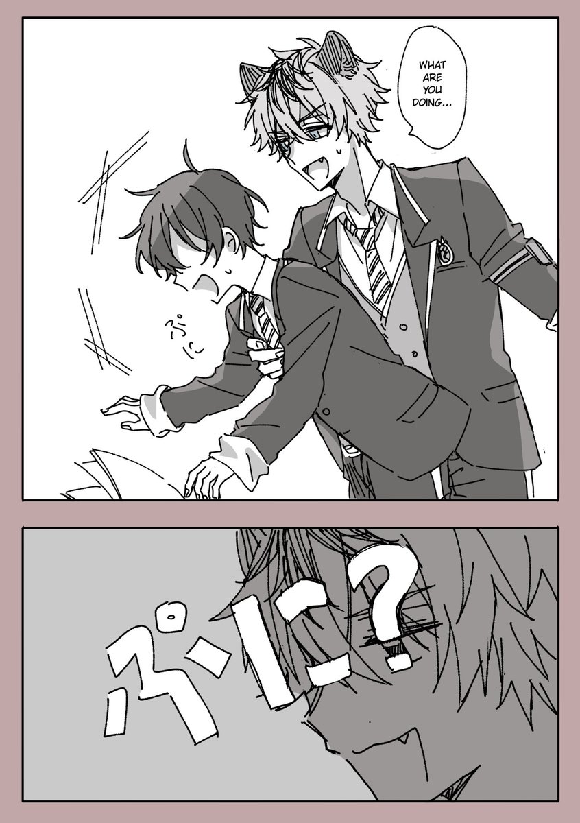 If you have time pls look at my old ruggie x yuu comic 