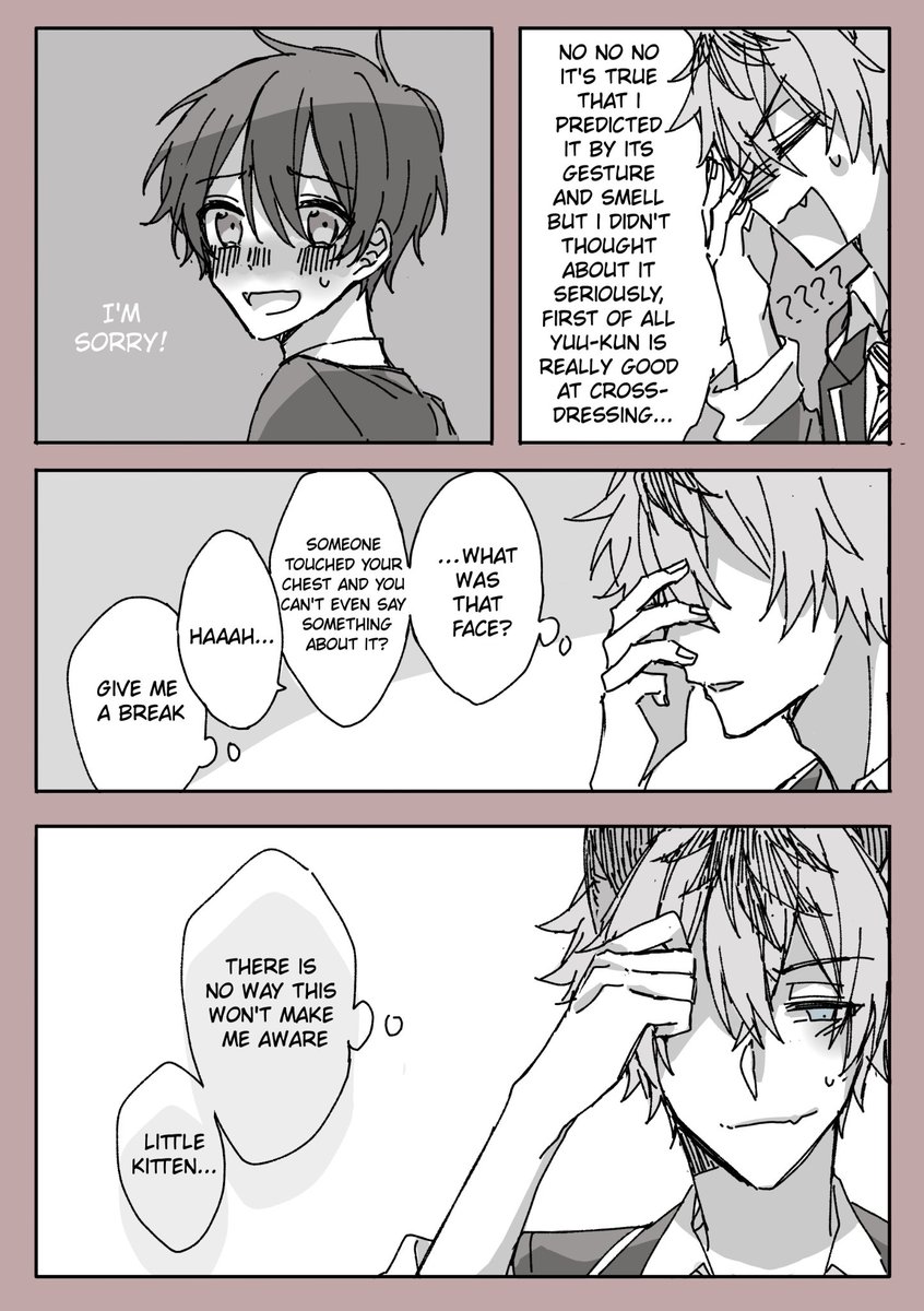 If you have time pls look at my old ruggie x yuu comic 