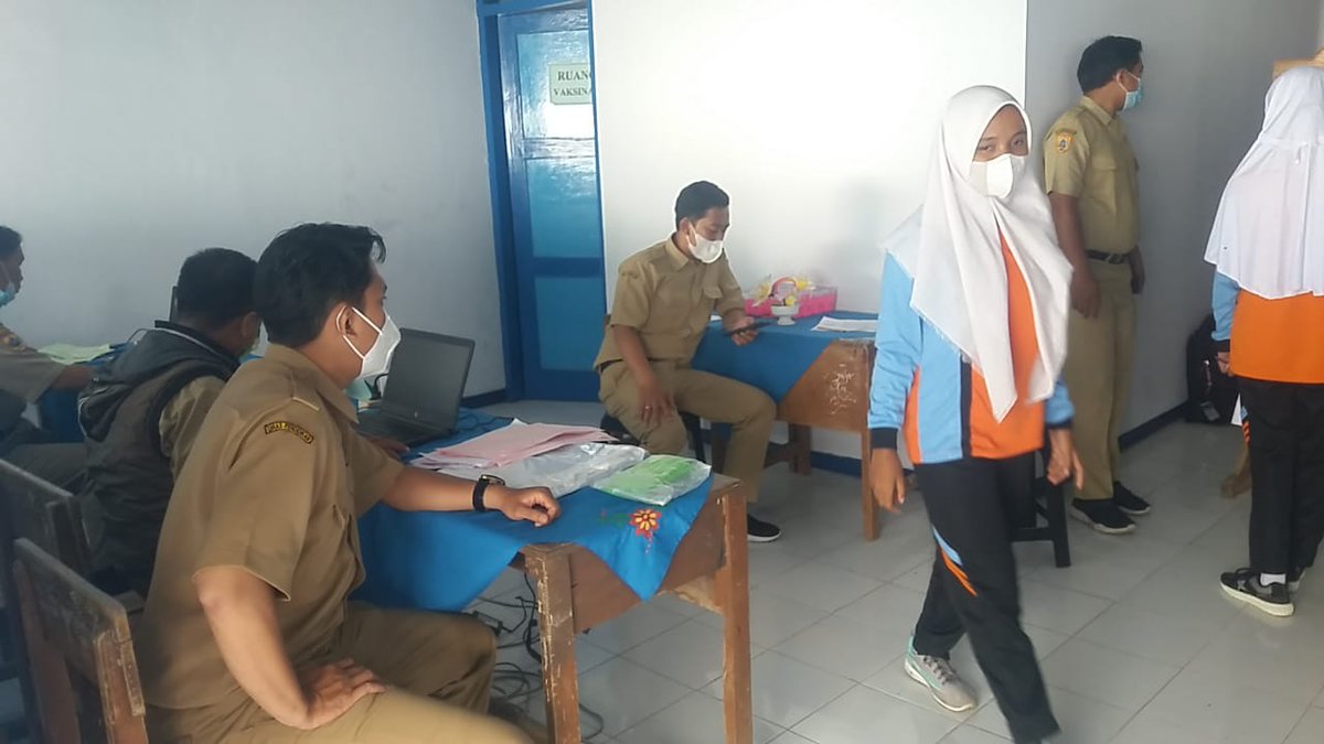 3Moga's tweet photo. Pelaksanaan vaksim gelombang 2 Dosis 2 https://t.co/9dlyYETR2B