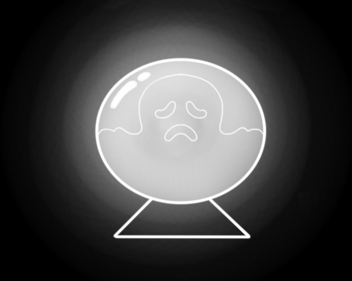 Weird_Muffin_'s tweet photo. Day 27: Crystal Ball. #OctoberDechART https://t.co/YLBsEVZT03