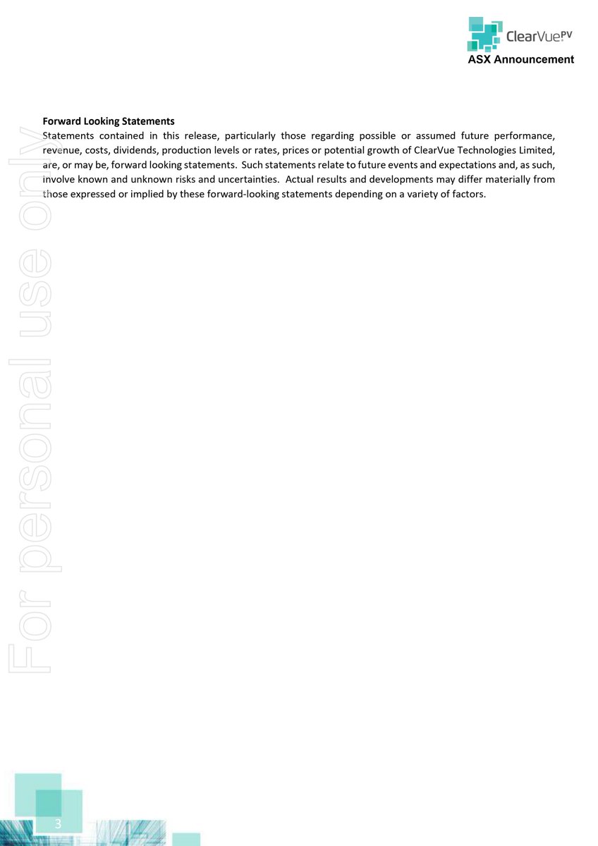 ClearVuePV's tweet image. ClearVue announces appointment of John Downes to board. John is current Global Head of Façade Supply Chain for LendLease based in the UK and brings >30 years of glazing and façade experience to the ClearVue
#ClearVue #BIPV #WIPV #solarglass #sustainableconstruction #smartfacades