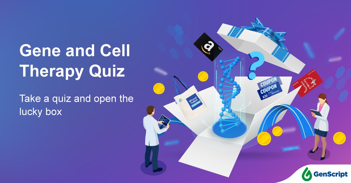 🧐Prize-Winning Quiz: How Much Do You Know about #Gene and #Cell #therapy? 🥳molecularcloud.org/p/prize-winnin… 
#GCT #luckydraw