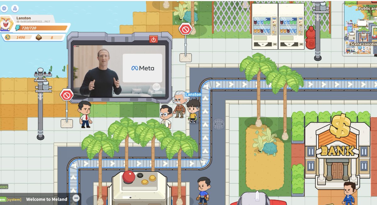meland_ai's tweet photo. Watching Meta Announcement of Facebook in our Metaverse
#metaverse #NFTGame #play2earn #GameFi #NFT #Airdrops #GameFi 🤗 https://t.co/qNO8dydx3X