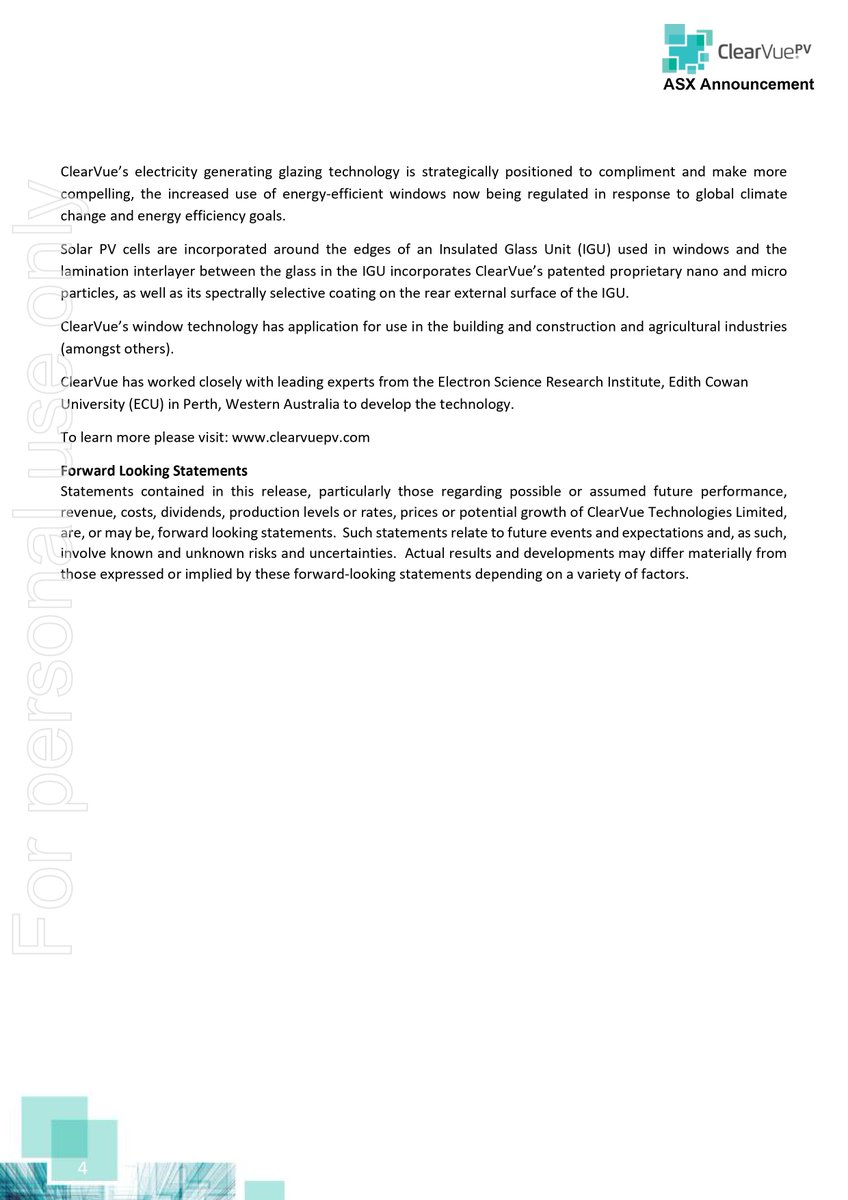 ClearVuePV's tweet image. ClearVue is pleased to announce the appointment of new US Distributor (and future manufacturer) in Graboyes Commercial Window and Glass Solutions operating in the Greater Philadelphia area ...
#ClearVue #BIPV #WIPV #solarglass #sustainableconstruction #smartfacades #smartcities