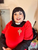 my halloween look, sorry <a href="/Dawn_French/">Dawn French 💙🔴🏳️‍🌈🇺🇦🇵🇸</a> hahaha