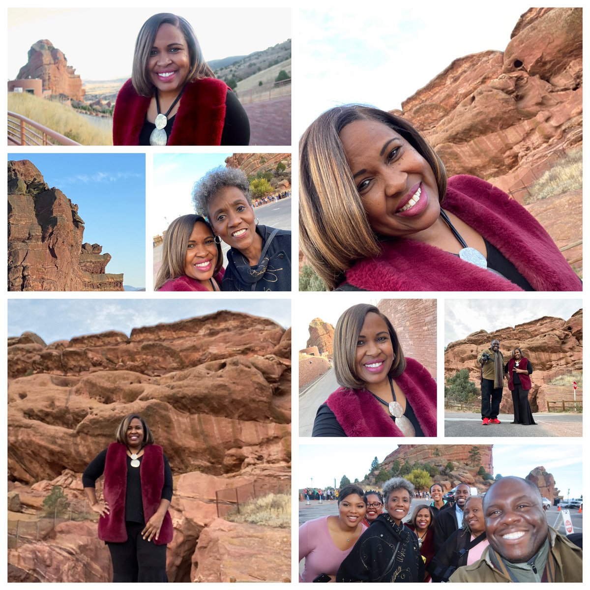 My rock sustains me. I thank Him for His #Favor, #Grace & #Understanding. There’s #HealingPower in knowing Him. #GodIsMyRock. I’m grateful that He places #Family, #Friends & #Professionals in my path to help mold me. #NABJFamily #NABJBoardMeeting #Denver #RedRocksPark #GodsBeauty