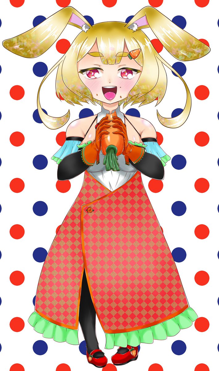 Carrot0804's tweet photo. どもども！
ゲームやアニメ、絵を描く事が大好きな、
バ美(セルフ受)肉ライバーの、キャロットです！
どうぞよろしくお願いします🥕

人参も好きだよ！ https://t.co/6XphMmCJ7B