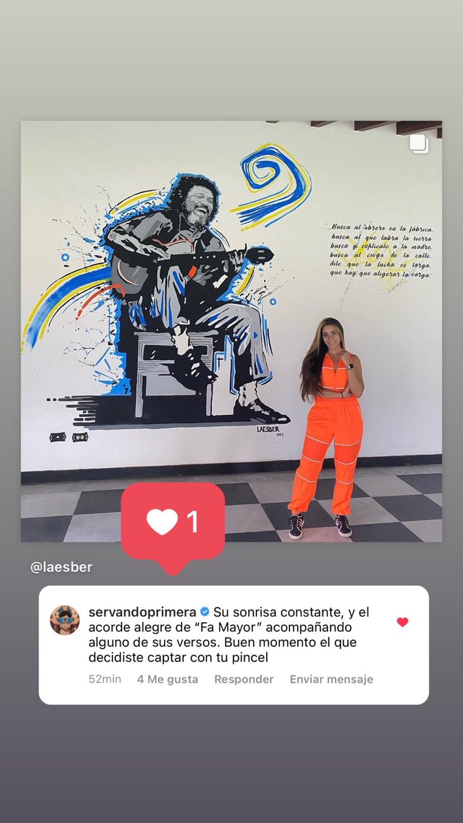 LaEsber's tweet photo. Un lindo comentario de lo que realmente quise transmitir en este mural https://t.co/Nh932512xq