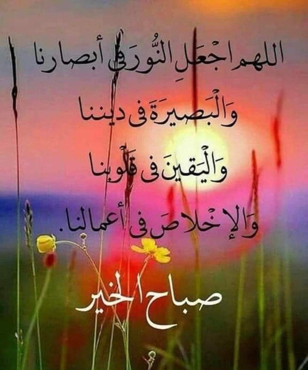 صياح الخير💕🌺🙋‍♂️